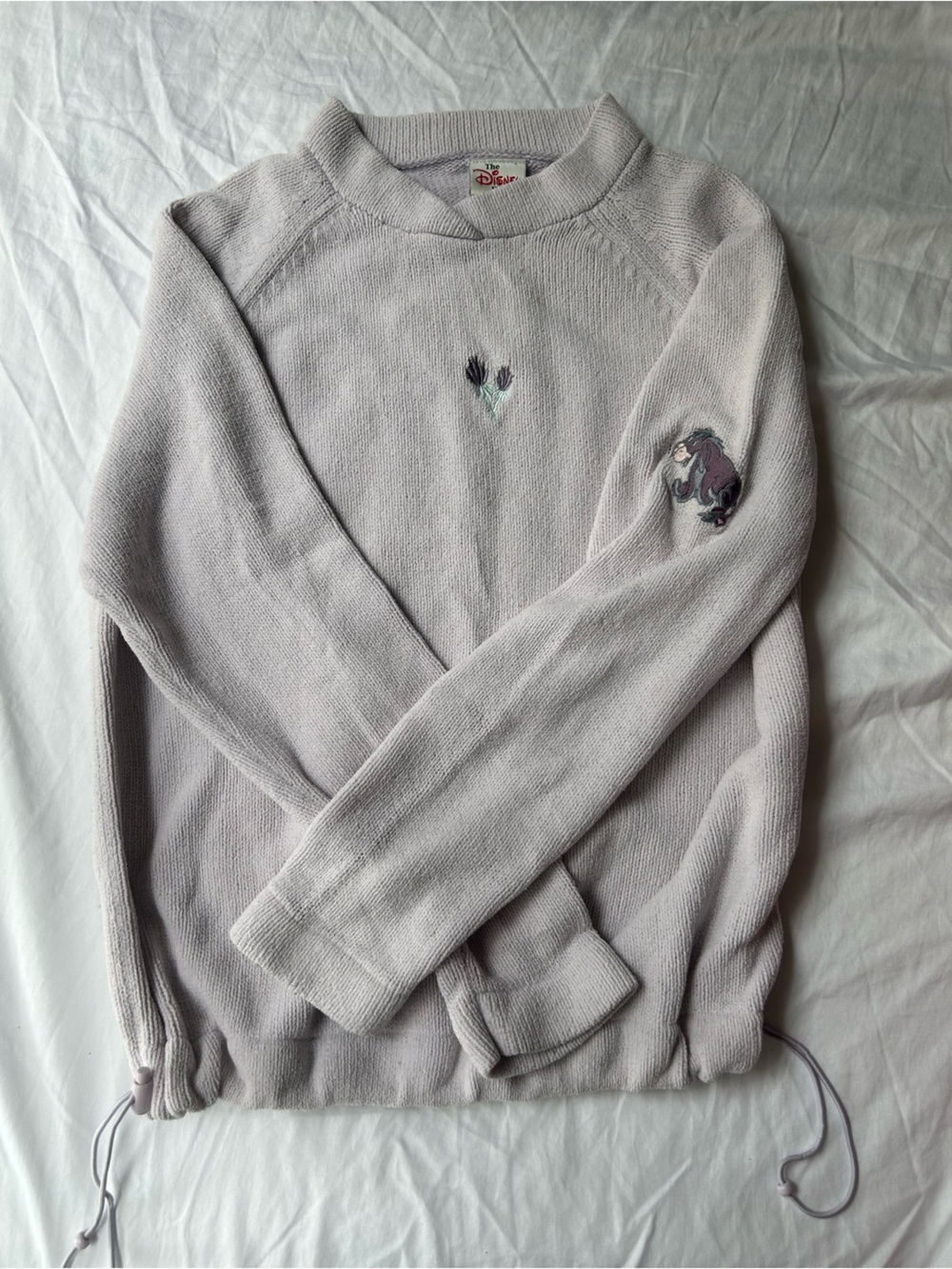 Vintage Disney Eeyore Lavender Knit Sweater